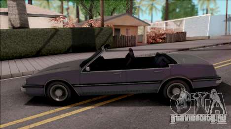 GTA IV Willard Cabrio для GTA San Andreas