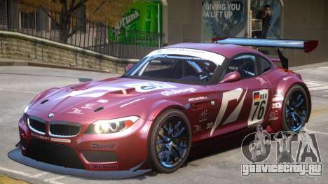 BMW Z4 GT3 V1 PJ1 для GTA 4