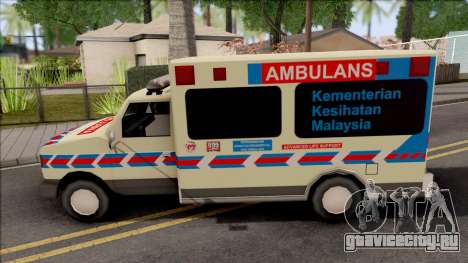 Ambulance Malaysia KKM для GTA San Andreas