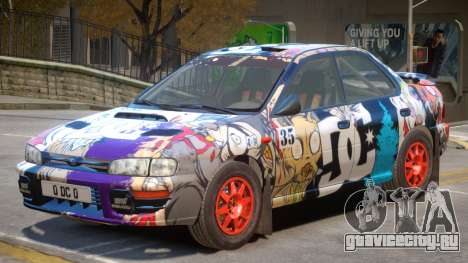 Subaru Impreza Rally Edition V1 PJ5 для GTA 4