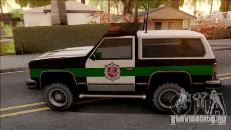 Lietuviska Police Ranger для GTA San Andreas