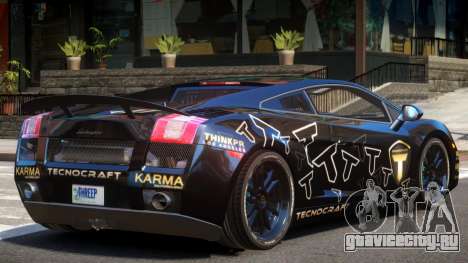 Lambo Gallardo V1.1 PJ1 для GTA 4