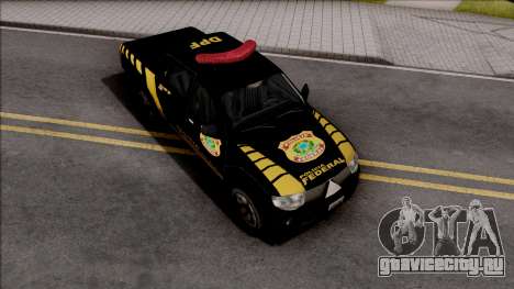 Mitsubishi L200 Triton 2010 Policia Federal для GTA San Andreas