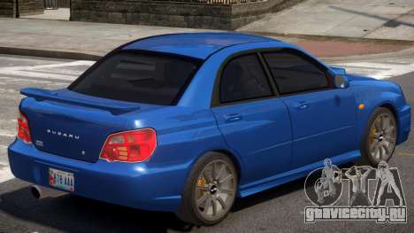Subaru Impreza WRX Y04 для GTA 4
