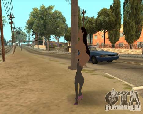 Scary woman nude для GTA San Andreas