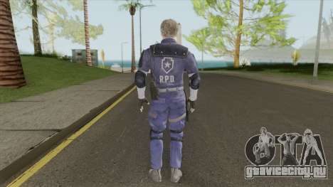 Leon Classic Outfit (RE2 Remake) для GTA San Andreas