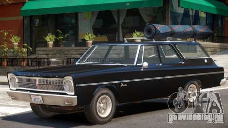 1965 Plymouth Belvedere R2 для GTA 4