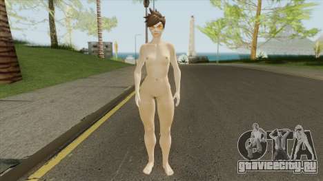 Tracer Nude (With Goggles) для GTA San Andreas