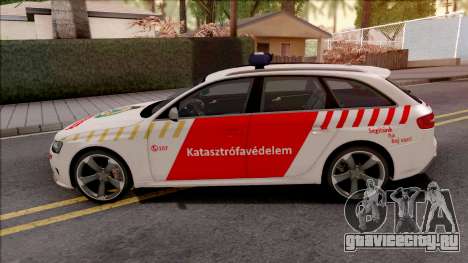 Audi RS4 Avant Hungarian Fire Department для GTA San Andreas