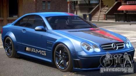 Mercedes CLK63 AMG V1 PJ2 для GTA 4