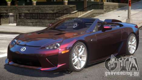 Lexus LF-A Spider для GTA 4