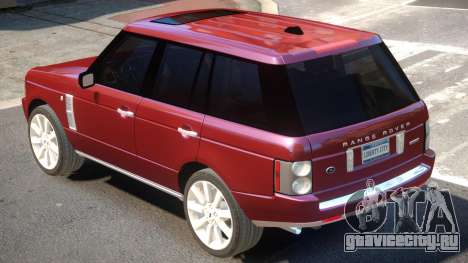 Range Rover Supercharged V1 для GTA 4