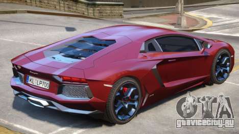Lambo Aventador V1.1 для GTA 4