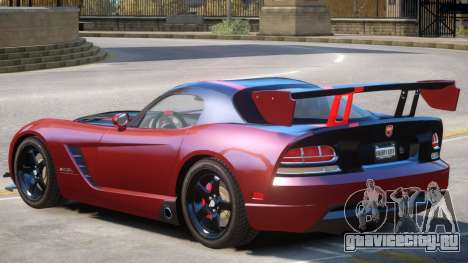 Dodge Viper SRT-10 V1.2 для GTA 4