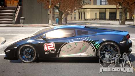 Lamborghini Gallardo SE PJ3 для GTA 4