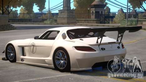 Mercedes Benz SLS GT3 V1 PJ2 для GTA 4