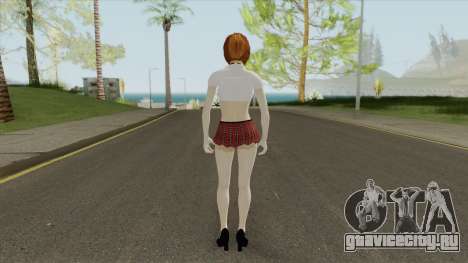 Ada Wong Sexy Schoolgirl HD для GTA San Andreas