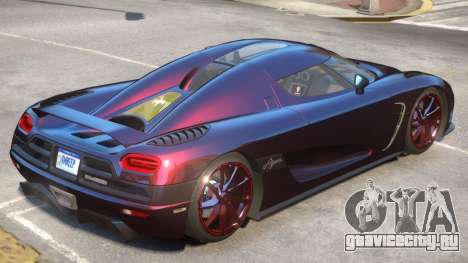 Koenigsegg Agera V1 для GTA 4