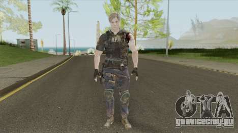 Leon Bandaged (RE2 Remake) для GTA San Andreas