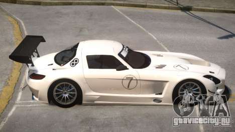 Mercedes Benz SLS GT3 V1 PJ2 для GTA 4