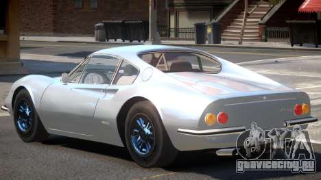 1969 Ferrari Dino для GTA 4