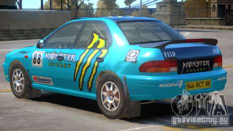 Subaru Impreza Rally Edition V1 PJ4 для GTA 4