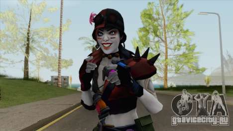 Harley Quinn: The Mad Jester V2 для GTA San Andreas