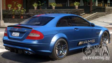 Mercedes CLK63 AMG V1 PJ2 для GTA 4