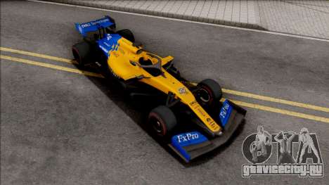 McLaren MCL34 F1 2019 для GTA San Andreas