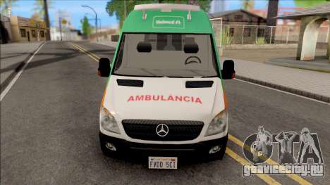 Mercedes-Benz Sprinter 2013 Ambulancia v3 для GTA San Andreas