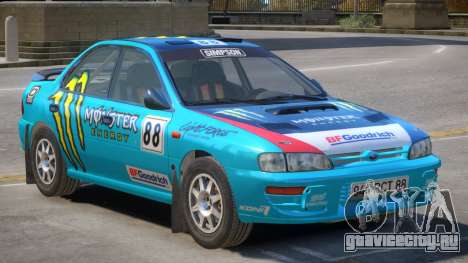 Subaru Impreza Rally Edition V1 PJ4 для GTA 4