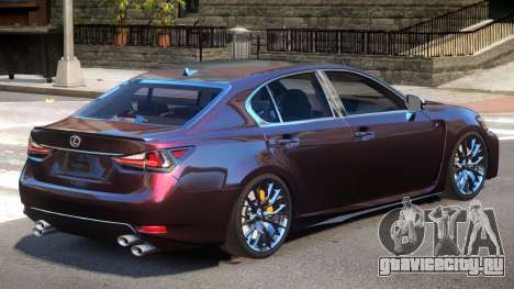 Lexus GS-F V1 для GTA 4