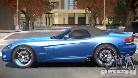 Dodge Viper SRT Y03 для GTA 4