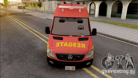 Mercedes-Benz Sprinter 2013 Ambulancia v2 для GTA San Andreas