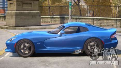 Dodge Viper GTS V2.2 для GTA 4