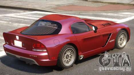 Dodge Viper SRT10 V2 для GTA 4