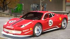 Ferrari 458 Challenge PJ1 для GTA 4