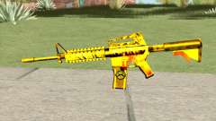 M4A1 Gold (French Armed Forces) для GTA San Andreas