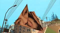 Филипп Киркоров в виде пирамиды-оригами для GTA San Andreas