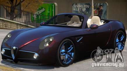 Alfa Romeo Spider для GTA 4