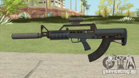 Bullpup Rifle (Two Upgrades V10) Old Gen GTA V для GTA San Andreas