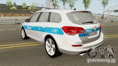 Opel Astra J (Policja KSP) для GTA San Andreas