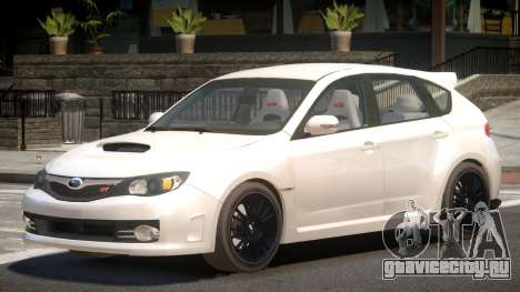 Subaru Impreza WRX STi Y9 для GTA 4