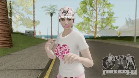GTA Online Skin Random Female V2 для GTA San Andreas