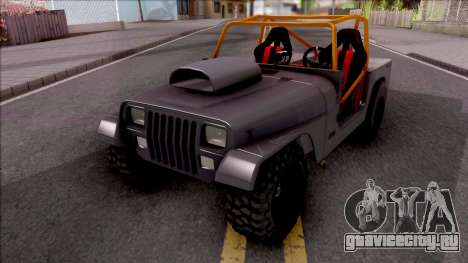Jeep Wrangler Sand Drag для GTA San Andreas
