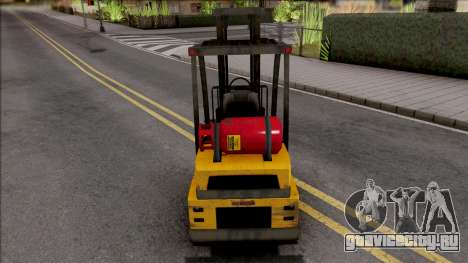 GTA V HVY Forklift SA Style для GTA San Andreas