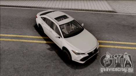 Toyota Avalon Hybrid 2020 White для GTA San Andreas