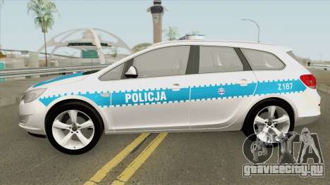 Opel Astra J (Policja KSP) для GTA San Andreas