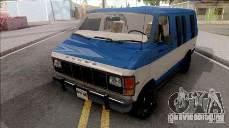Dodge Ram Van 1989 для GTA San Andreas