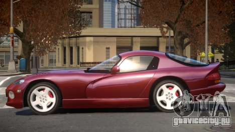Dodge Viper V1.0 для GTA 4